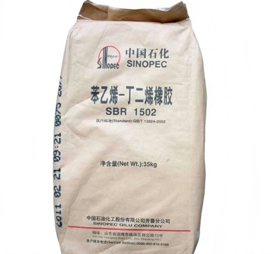 SBR Sinopec 1502E ar gyfer Sidewall Teiars